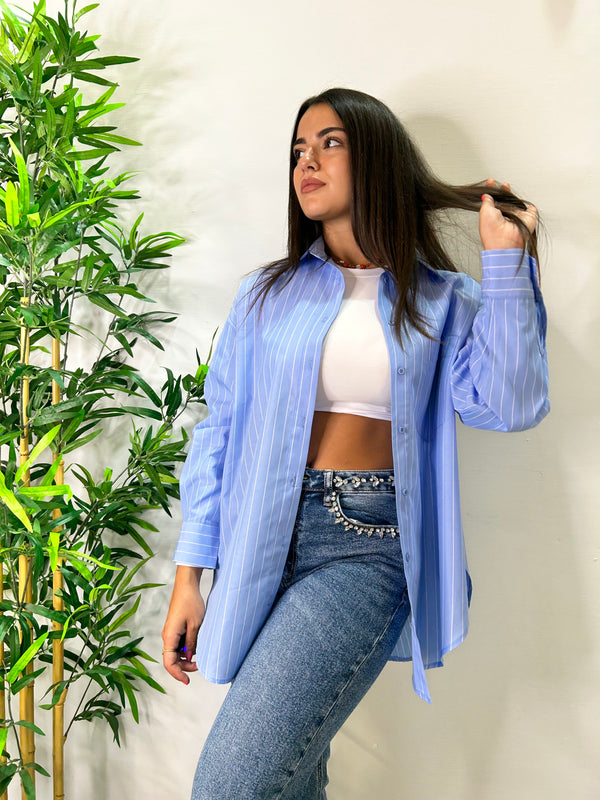 Camicia “Must Have” rigata 3266