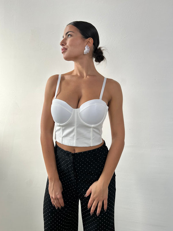 Corsetto bianco “Ada” 9005