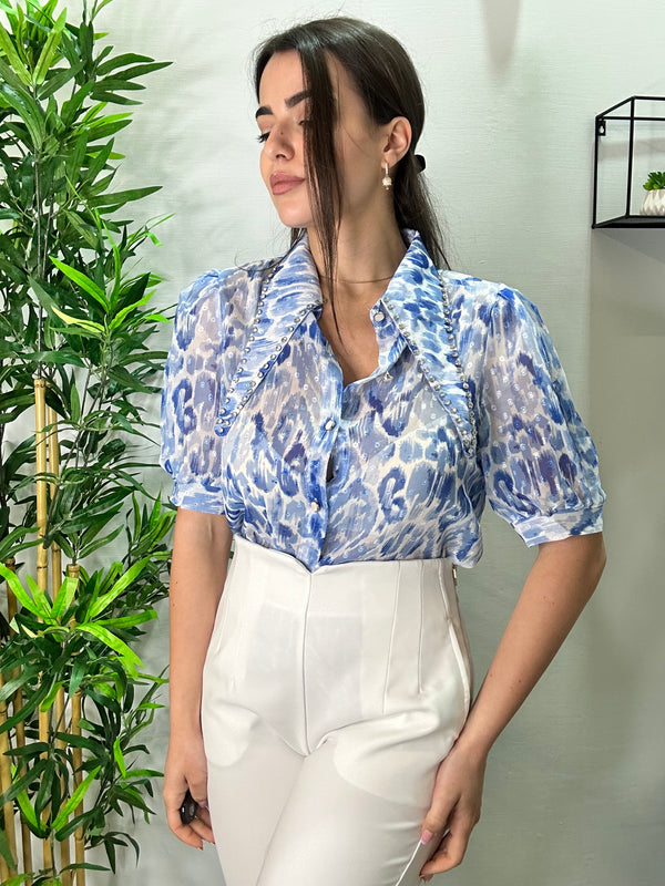 Camicia celeste