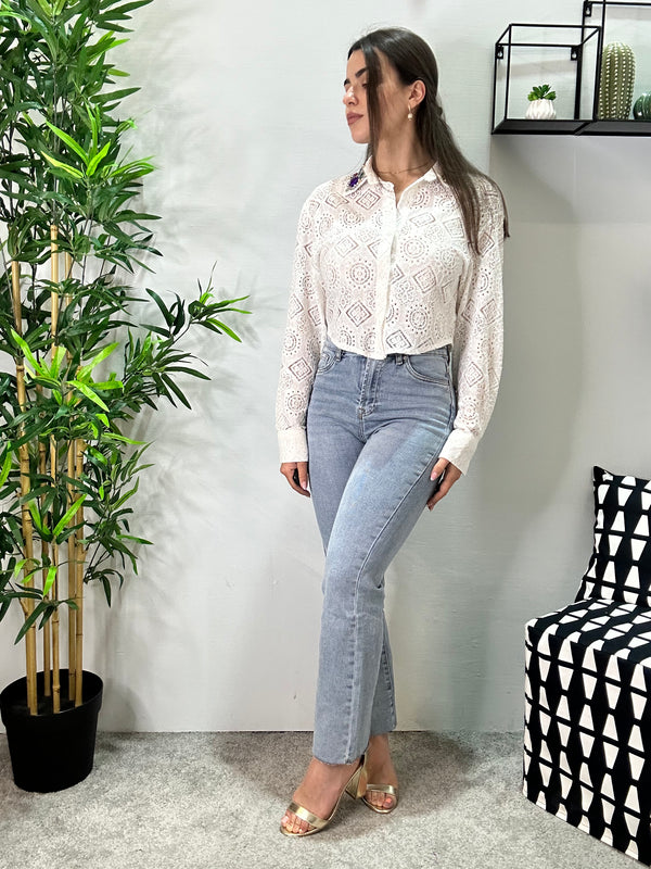 Jeans a trombetta 7981